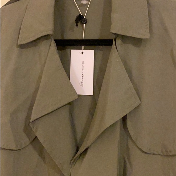 Lovers + Friends Winnie Jacket Green NWT - Picture 7 of 8